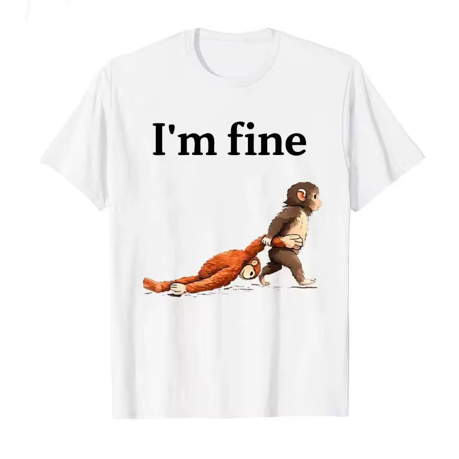 Scimmia Punch Kun T-Shirt Unisex