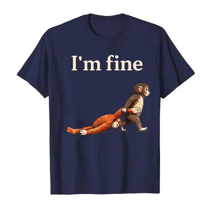 Scimmia Punch Kun T-Shirt Unisex