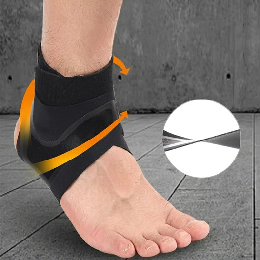 Cavigliera Sportiva a Compressione Regolabile | Fascia Protettiva Traspirante per Recupero e Prevenzione (1 Pezzo)